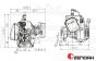 G320F3 Zenoah Falcon3 G320-32cc Tuning Motor, 1 st.