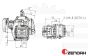 G270F3 Zenoah Falcon3 26cc Tuning Motor, 1 st.