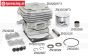 ZN1004F3 Zenoah G320-32cc Ø38 mm Falcon3 Tuning, Set