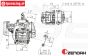 G240RC Zenoah G240-23cc motor, 1 st.