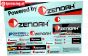 TPSR20012 Stickers Zenoah, 1 st