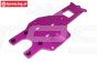 HPI87416 Chassis plaat achter onder Paars, 1 st.