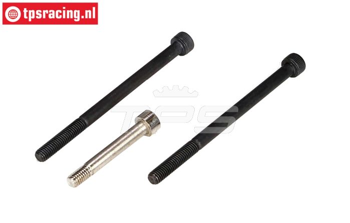 LOS-4032 LOSI 5IVE-TG Spoorblok achter schroeven, set