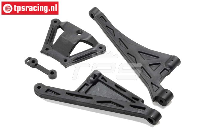 LOS-4153 LOSI 5IVE-TG Chassis steun, plaat, set