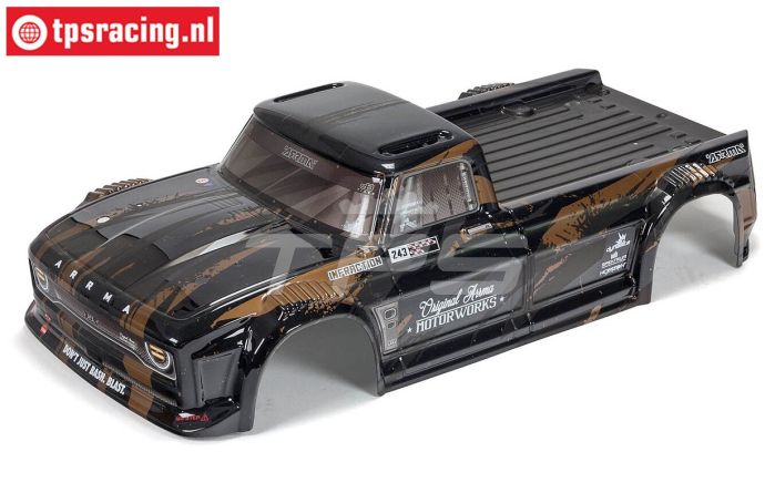 ARA414007 ARRMA 1/8 Infraction 3S kap Zwart/Goud, 1 st.