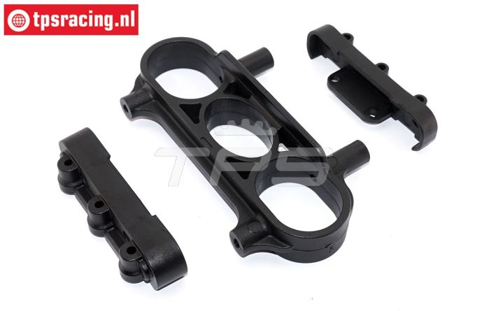 ARA320690 ARRMA Skid plate steun voor-achter, set