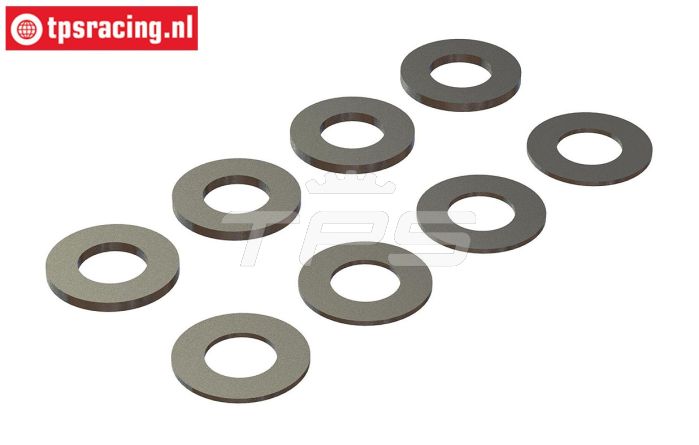 ARA330737 ARRMA Pas ringen Ø6,2-Ø11,8 mm, Set