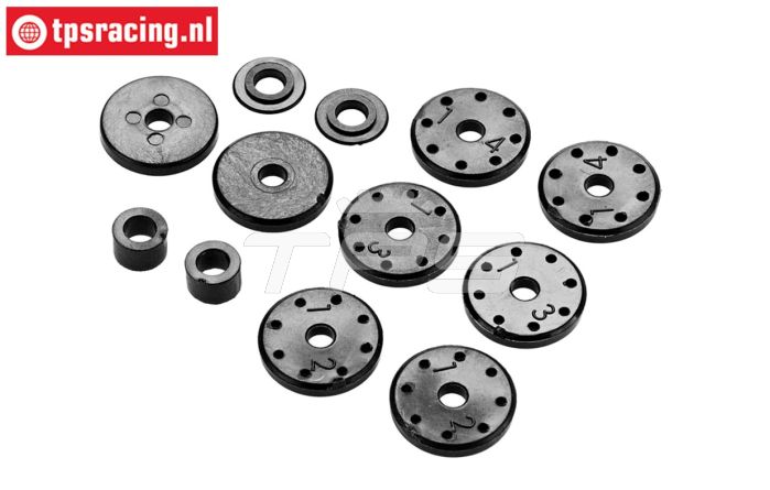 AR330339 ARRMA Schokdemper zuiger, 8 st.