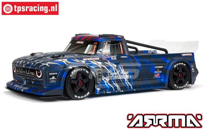 ARA7615V2T1 ARRMA INFRACTION 6S BLX-V2 Blauw