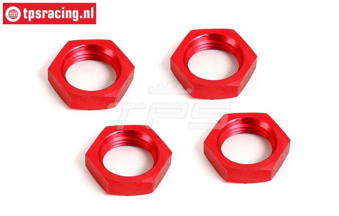 BWS55016R Wielmoer Rood 24 mm BWS-LOSI, 4 st.
