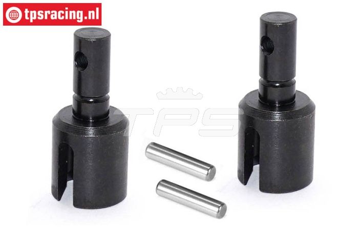 BWS55027/02 Differentieel as voor-achter LOSI-BWS, 2 st.