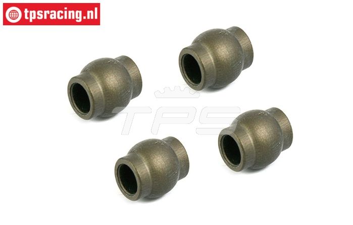 BWS55038 Aluminium Kogels Ø10/Ø5-H11 mm BWS-LOSI, 4 st.