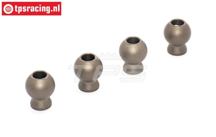 BWS55041 Aluminium Kogels Ø11/Ø5,2-H13 mm BWS-LOSI, 4 st.