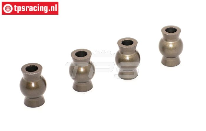 BWS55042 Aluminium Kogels Ø11/Ø5,3-H16 mm BWS-LOSI, 4 st.