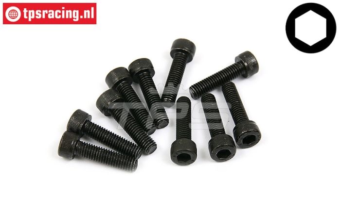 BWS56010 Inbus normale kop M5-L20 mm, 10 st.