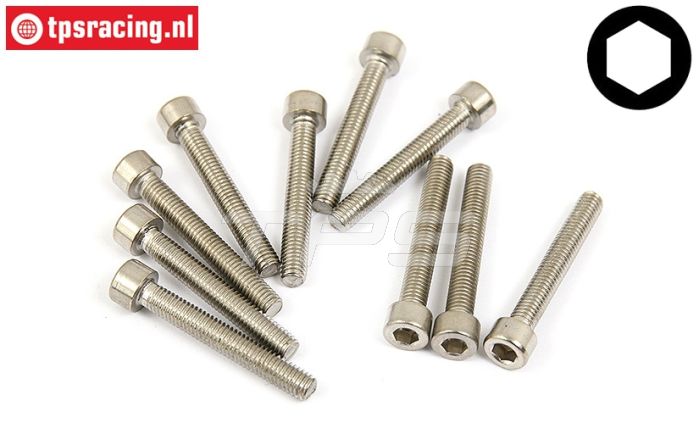 BWS56012 Inbus normale kop M5-L35 mm, 10 st.