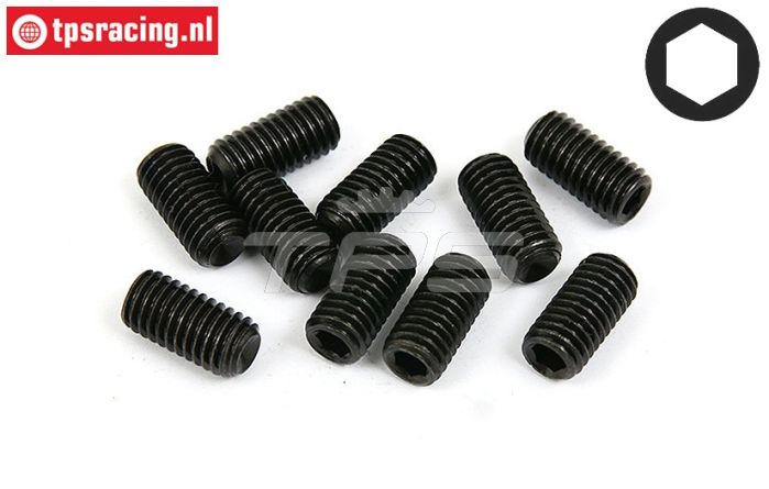 BWS56053 Inbus koploos M8-L16 mm, 10 st.