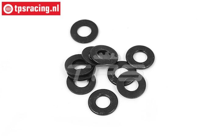 BWS56061 Stalen ring Ø4-Ø9-H1 mm, 10 st.