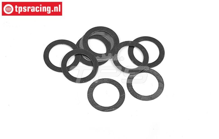 BWS56064 Pas ring Ø9-Ø13-H0,3 mm, 10 st.