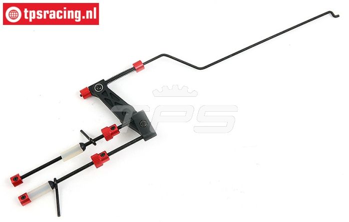 BWS59045R Gas-Rem stang Rood 15T BWS-LOSI, Set