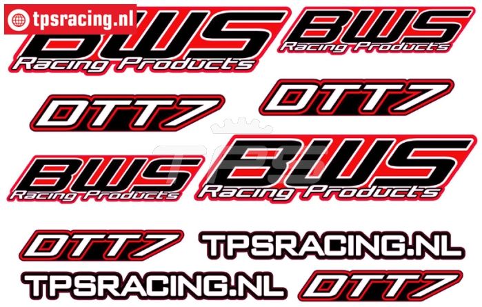 TPS19/080 BWS DTT-7 Stickers, 1 st