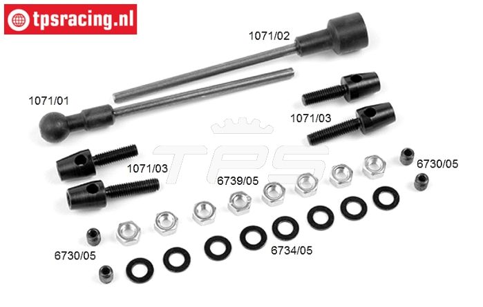 FG1071 Stabilisator achter, Ø4,0 mm, Set