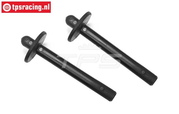 FG3023 Kap steun Ø10-L75 mm, 2 st.