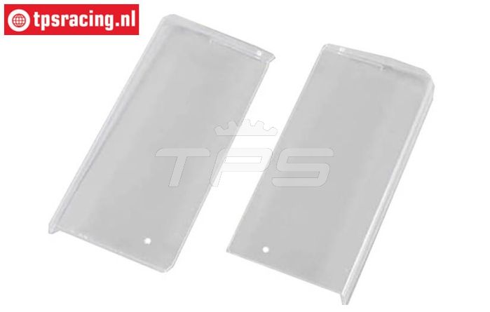 FG3074 Cabine zij delen MAN Race Truck Transparant, Set