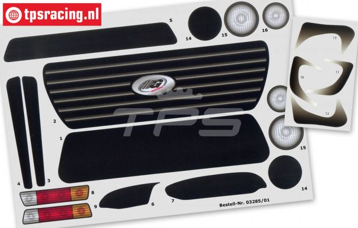 FG3285/01 FG Team Truck Stickers, Set