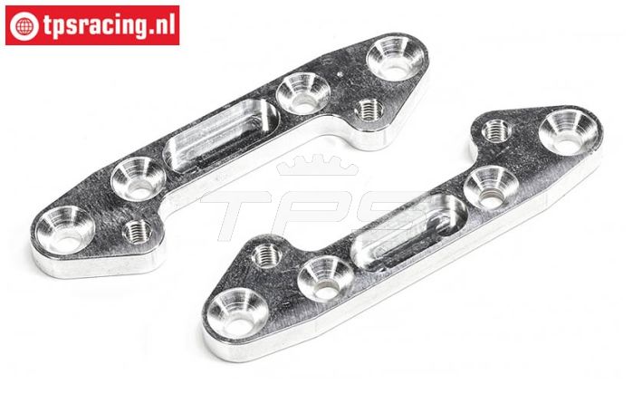 FG4478/02 Aluminium Achter as houders H6 mm, Set