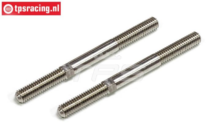 FG4516 Titanium Instelstang M6 L/R-L65 mm, 2 St.