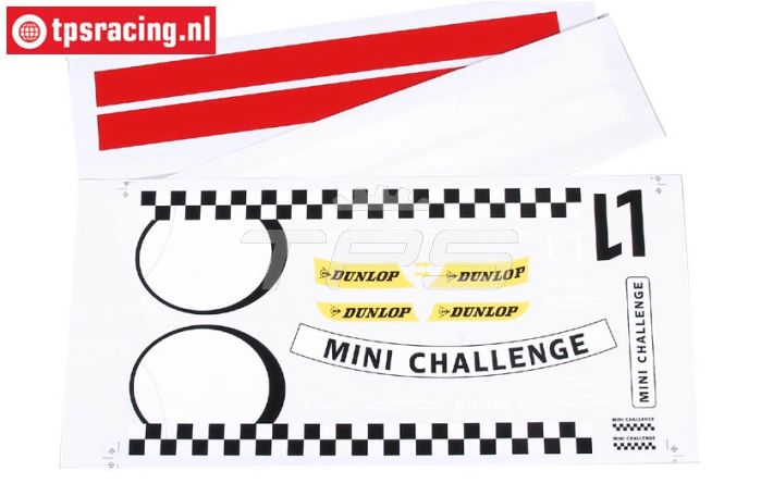 FG5185 Team Stickers MINI Cooper, Set