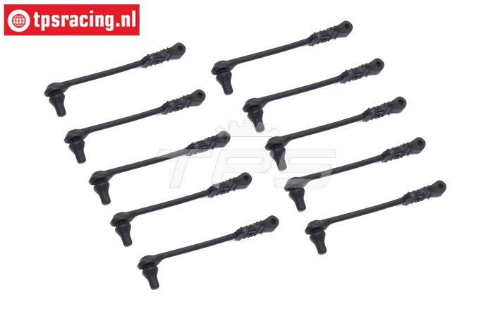 TPS6013/60 TPS Kap Clips rubber L45 mm, 10 st.