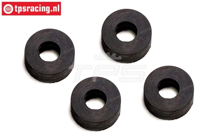 FG6051 Tandwiel meenemer rubbers, 4 St.