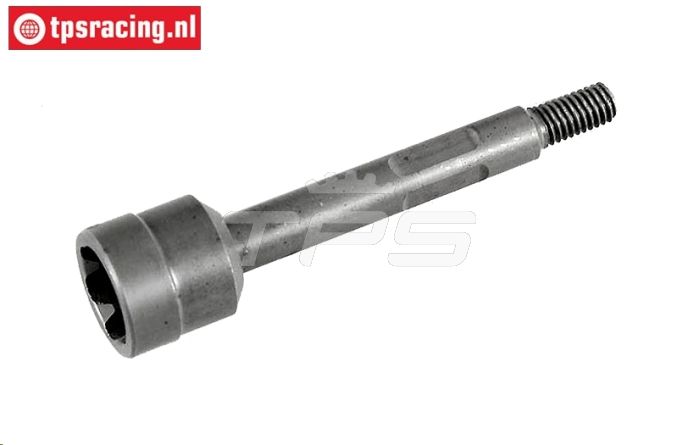 FG6079/01 Wiel as achter kogel-aandrijving M6-L74 mm, 1 St.