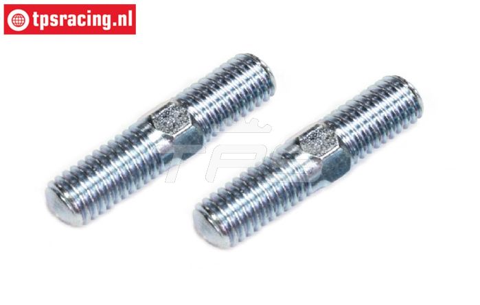 FG6100/04 Stalen Instelstang M8 L/R-L39 mm, 2 St.