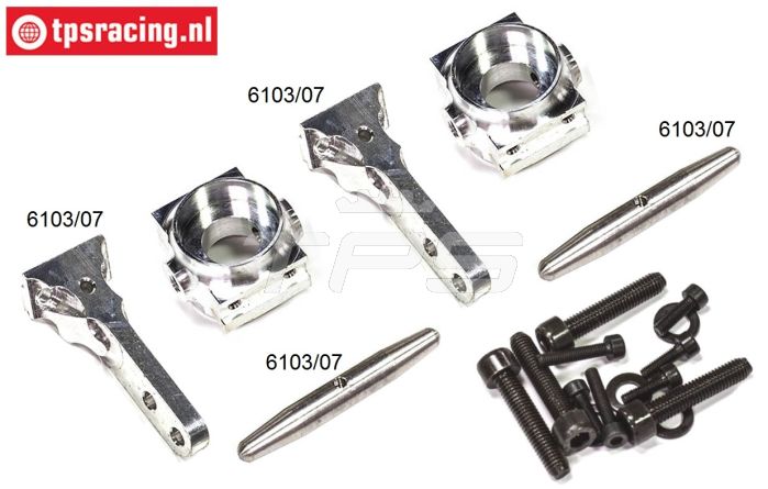 FG6103/05 Aluminium Stuurblokken 1/6-2WD Set