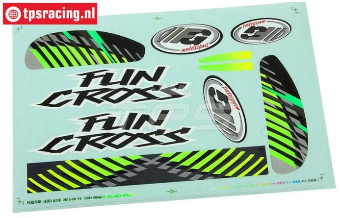 FG6154/02 Stickers Fun Cross, 1 st.