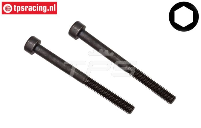 FG6183/03 Inbus normale kop M4-L45 mm, 2 st.