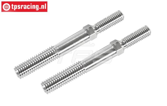 FG66226/05 Alu-Instelstang M8/M10 L/R-L84 mm, 2 St.