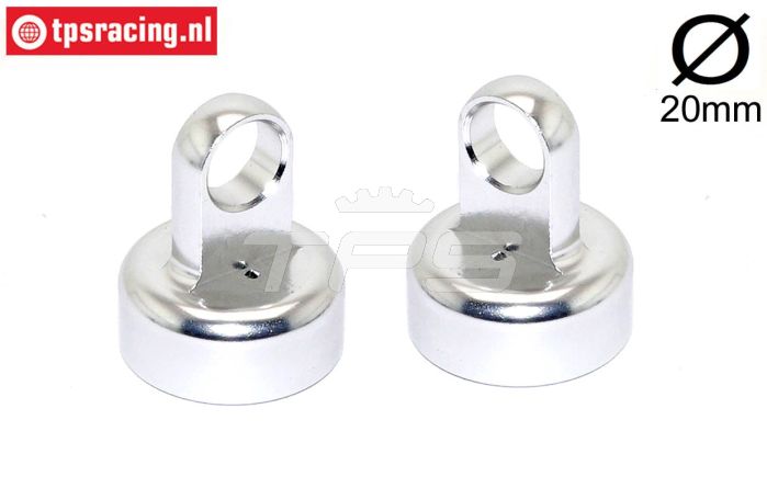 FG66291/02 Schokdemper sluiting boven M20-Ø8 mm, 2 St.