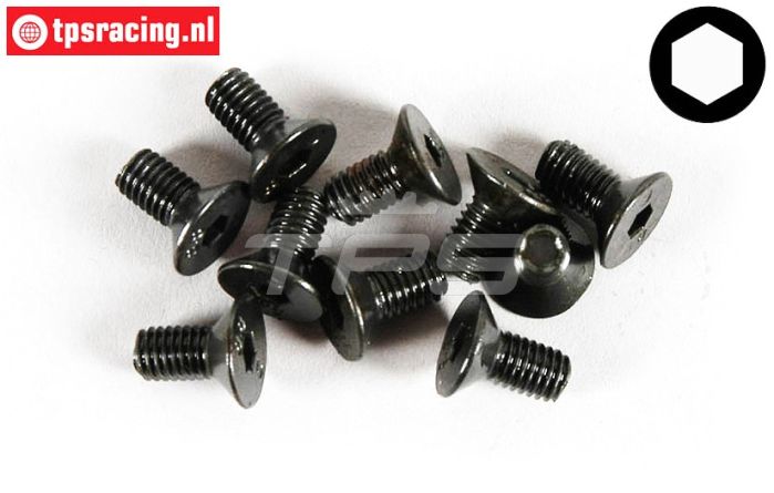 FG6722/10 Inbus verzonken kop M5-L10 mm, 10 St.