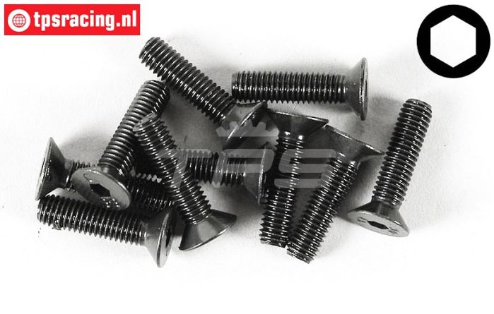 FG6722/25 Inbus verzonken kop M5-L25 mm, 10 St.