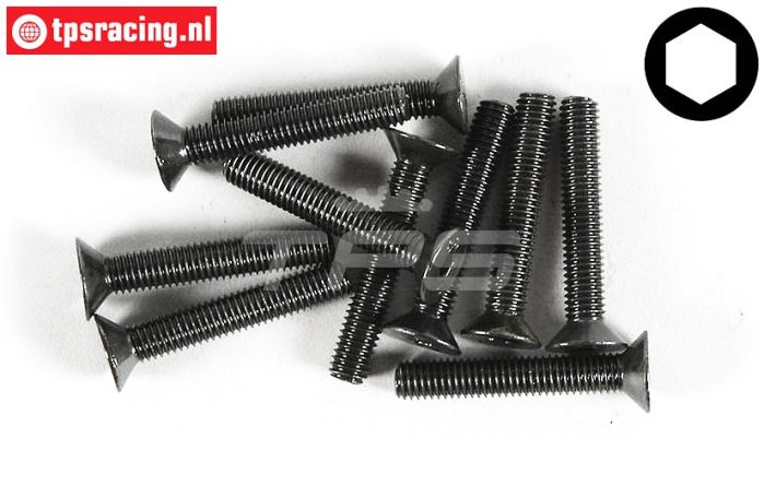 FG6722/30 Inbus verzonken kop M5-L30 mm, 10 St.