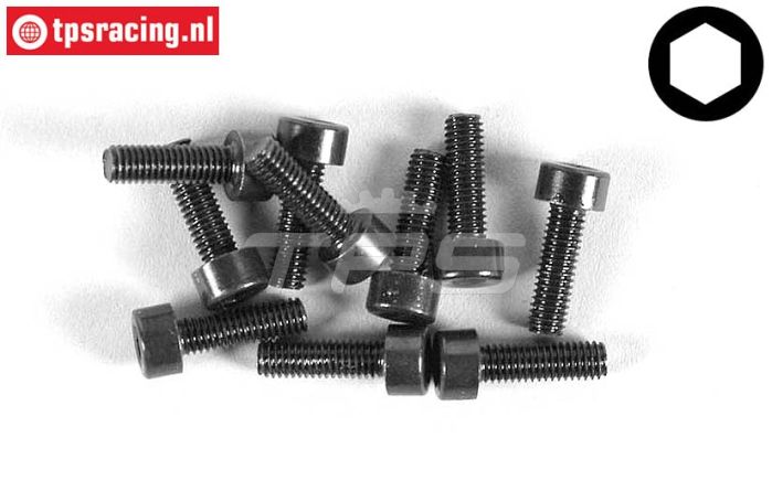 FG6724/10 Inbus normale kop M3-L10 mm, 10 St.