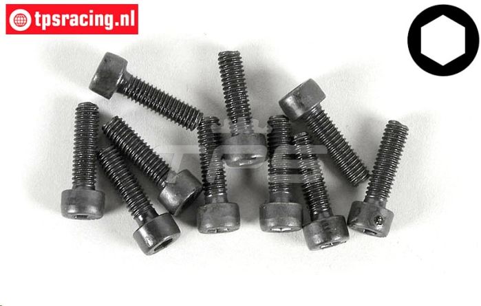 FG6725/14 Inbus normale kop M4-L14 mm, 10 St.