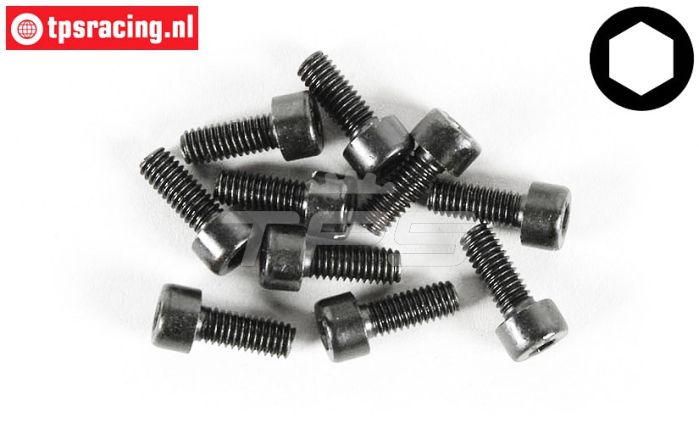 FG6725/10 Inbus normale kop M4-L10 mm, 10 St.