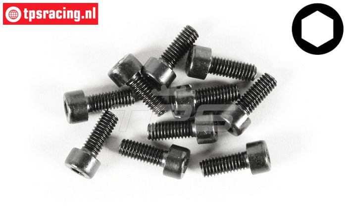 FG6725/12 Inbus normale kop M4-L12 mm, 10 St.