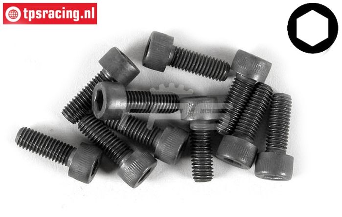 FG6726/16 Inbus normale kop M5-L16 mm, 10 St.