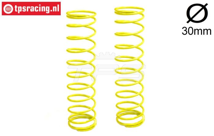 FG67316 Schokdemper veer geel Ø30-Ø2,6-L145, 2 St.